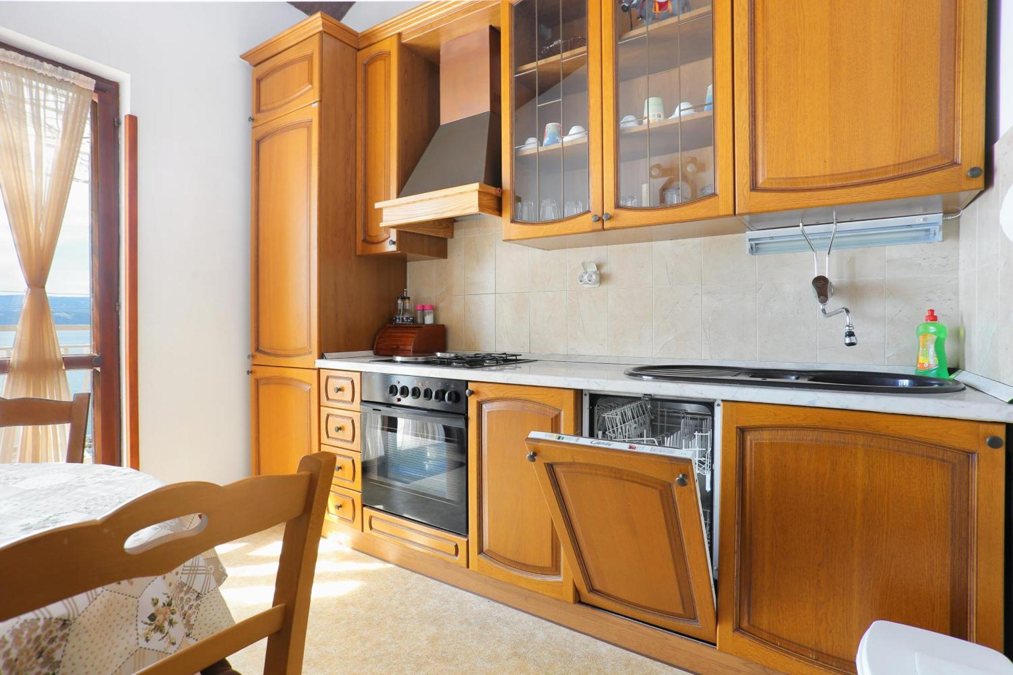 Apartments By The Sea Stanici, Omis - 1028 Tice Esterno foto